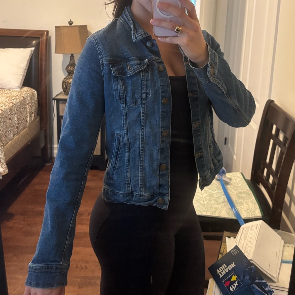 Dynamite Classic Blue Denim Jacket